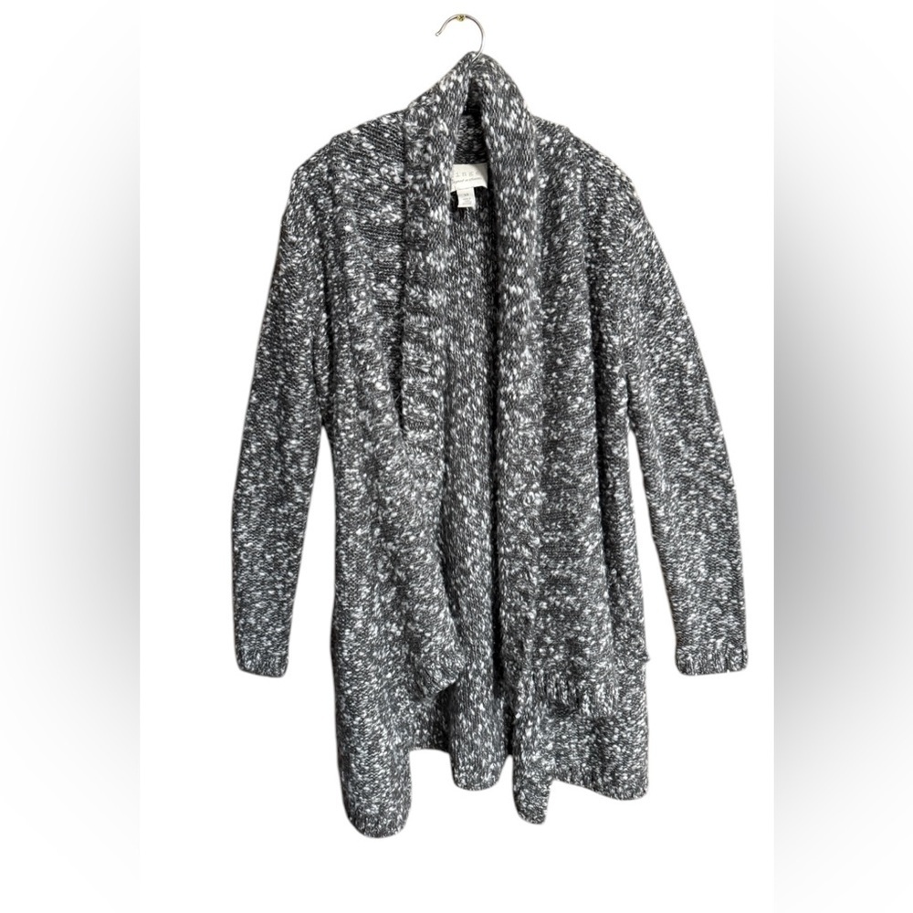 Hinge Grey and White Women's Cardigan